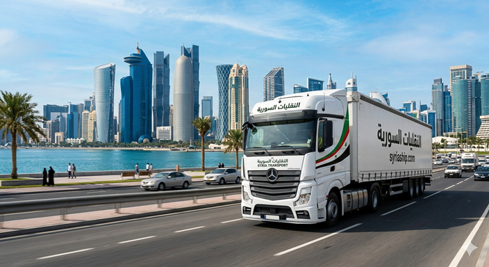 Transportation and Shipping Services Between Dawha Qatar and Damascus Syria