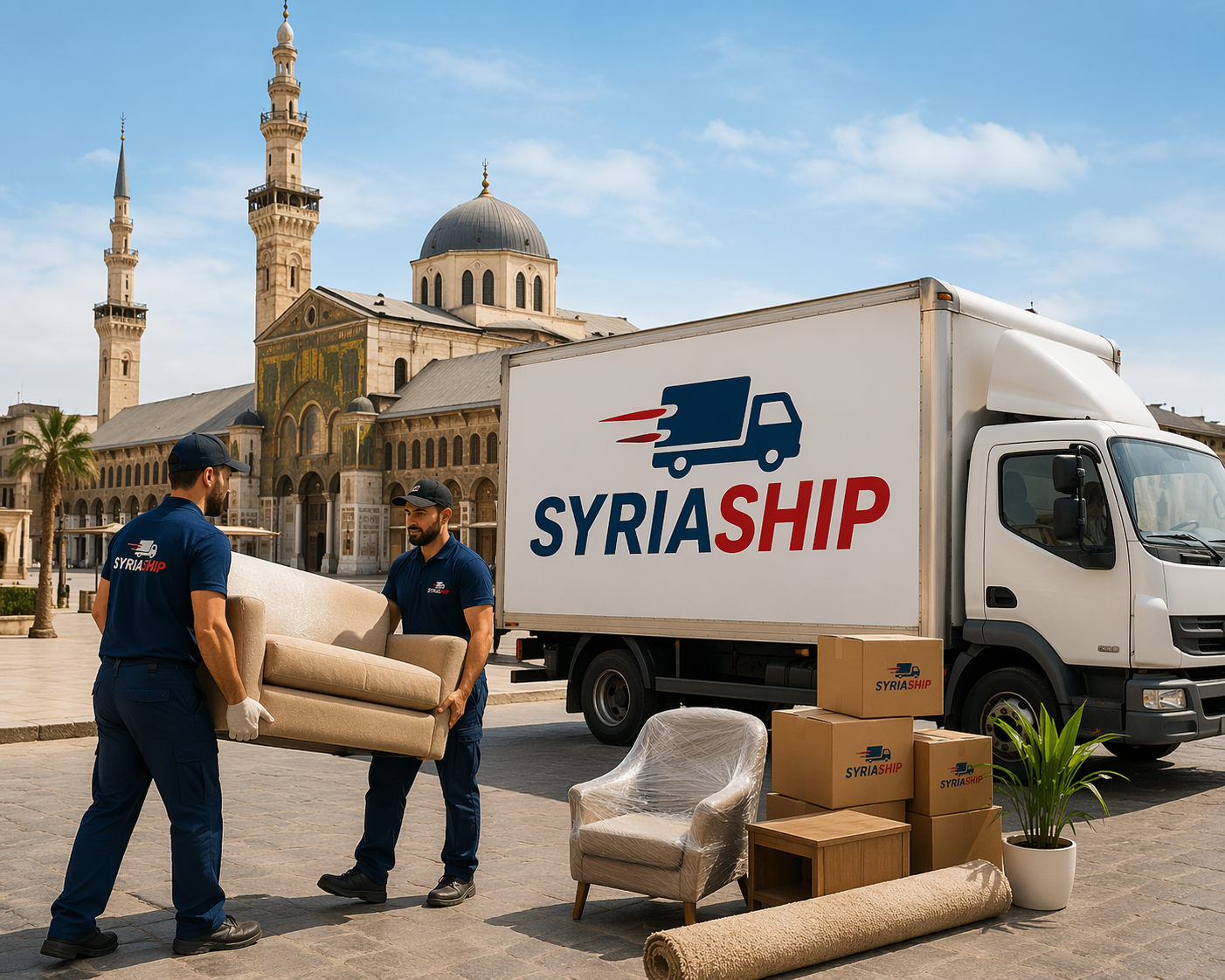 Best Furniture Moving Company in Damascus | Professional Packing and Fast Shipping at Competitive Prices 2026
