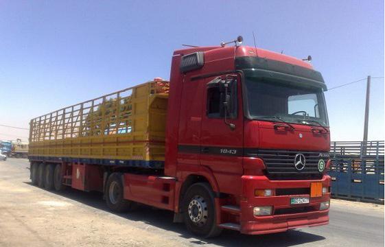 Truck with Long Sides Trailer for Agricultural Feed and Industrial